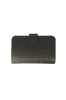 Skórzany portfel Furla czarny