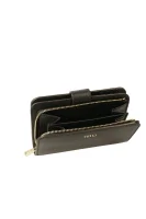 Leather wallet Furla black
