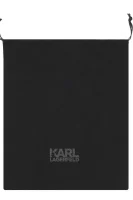 Skórzana listonoszka Karl X Kaia Graffiti Mini Hb Karl Lagerfeld czarny