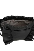 Leather bucket bag Red Valentino black