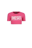 топ | cropped fit Diesel рожевий