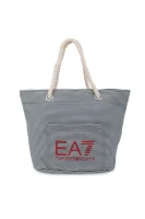 Beach bag EA7 navy blue