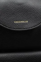Skórzany plecak Coccinelle czarny