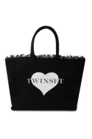 Shopper bag Twinset U&B black