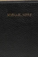 шкіряна сумка-месенджер/клатч crossбоді Michael Kors чорний
