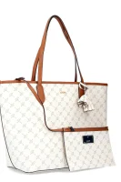 Shopper bag + sachet cortina LARA Joop! 	off white	