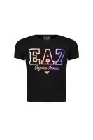 T-shirt | Cropped Fit EA7 black