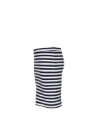 Ame Knitted Stripe Pencil Skirt Tommy Hilfiger navy blue