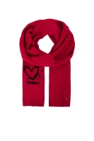 Scarf Heart Tommy Hilfiger red