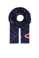 Scarf Corporate Tommy Hilfiger navy blue