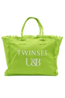 Beach bag Twinset U&B green