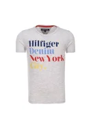T-shirt Ame Iconic Tommy Hilfiger szary