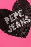 Sweatshirt Bella | Regular Fit Pepe Jeans London pink