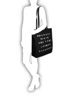 Shopper bag Etoile Parisian Superdry black
