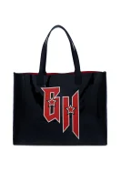 Reversible shopper bag + organiser Gigi Hadid Tommy Hilfiger navy blue