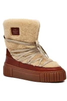 Leather snowboots Snowmont | with addition of wool Gant 	camel	