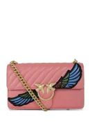 Love wings postman bag Pinko pink