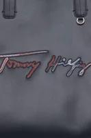 Shopperka + saszetka Tommy Hilfiger granatowy