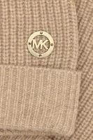 Kaszmirowa czapka Michael Kors camel