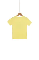 T-shirt Logo Tommy Hilfiger żółty