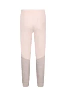 Spodnie dresowe | Regular Fit Guess pudrowy róż
