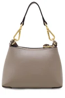Leather shoulder bag See By Chloé beige