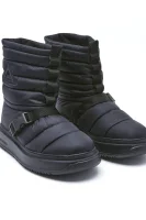 Insulated snowboots | with addition of leather Iceberg black