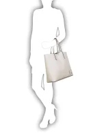 Reversible shopper bag + organiser Calvin Klein cream