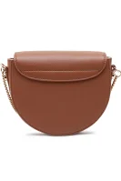 Leather messenger bag MARA See By Chloé brown