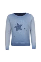 Sweatshirt Nana JR | Longline Fit Pepe Jeans London baby blue