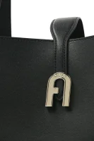 Leather shoulder bag SOFIA Furla black