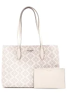 Shopper bag + sachet all day Kate Spade 	off white	