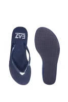 Flip flops EA7 navy blue