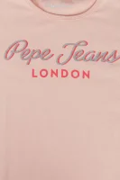 Bluzka Cailin Pepe Jeans London brzoskwiniowy