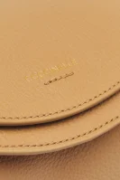 Leather shoulder bag COCCINELLEECLYPS Coccinelle beige