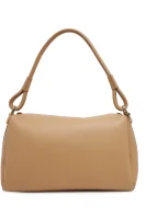 Leather shoulder bag COCCINELLEECLYPS Coccinelle beige