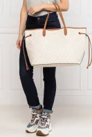 Shopper bag + sachet Lara Joop! cream