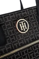 Jacquard Shopper bag Tommy Hilfiger black