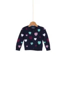 Hearts mini Sweater Tommy Hilfiger navy blue