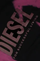 T-shirt | Cropped Fit Diesel czarny