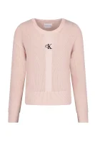 Sweater | Regular Fit CALVIN KLEIN JEANS pink