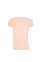 T-shirt HANA GLITTER | Regular Fit Pepe Jeans London pink