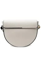 Leather shoulder bag Coccinelle 	off white	