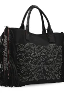 Shopper bag Illimani Pinko black