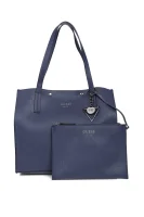 Kinley shopper bag Guess navy blue