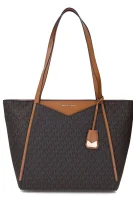 Shopper bag Whitney Large Logo Michael Kors brown