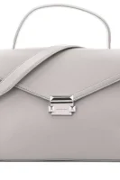 Leather satchel bag WHITNEY Michael Kors ash gray