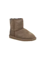 Leather snowboots Stinger Mini | with addition of wool EMU Australia brown