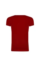 T-shirt HANA GLITTER | Regular Fit Pepe Jeans London red