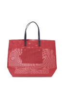 Shopperka TH SUMMER TOTE PATCH Tommy Hilfiger red